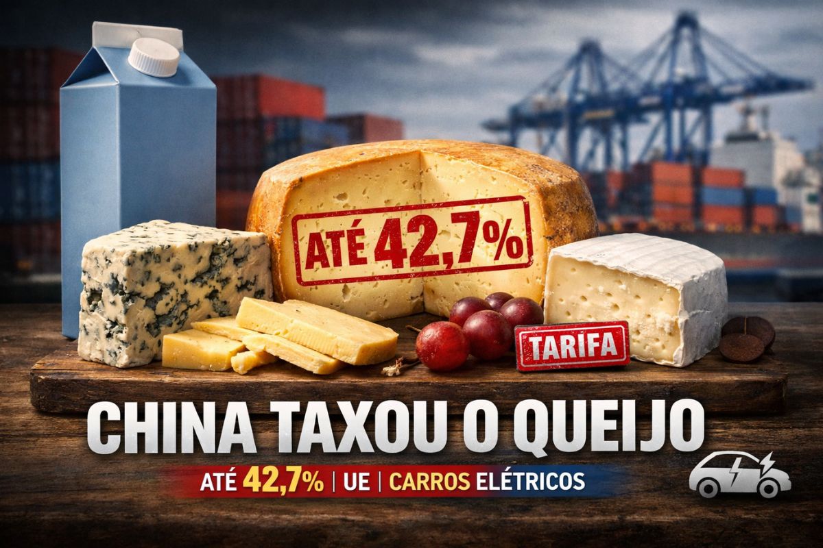 China imposes tariffs of up to 42,7% on milk and cheese from the European Union, escalating the trade war between the two economic blocs.