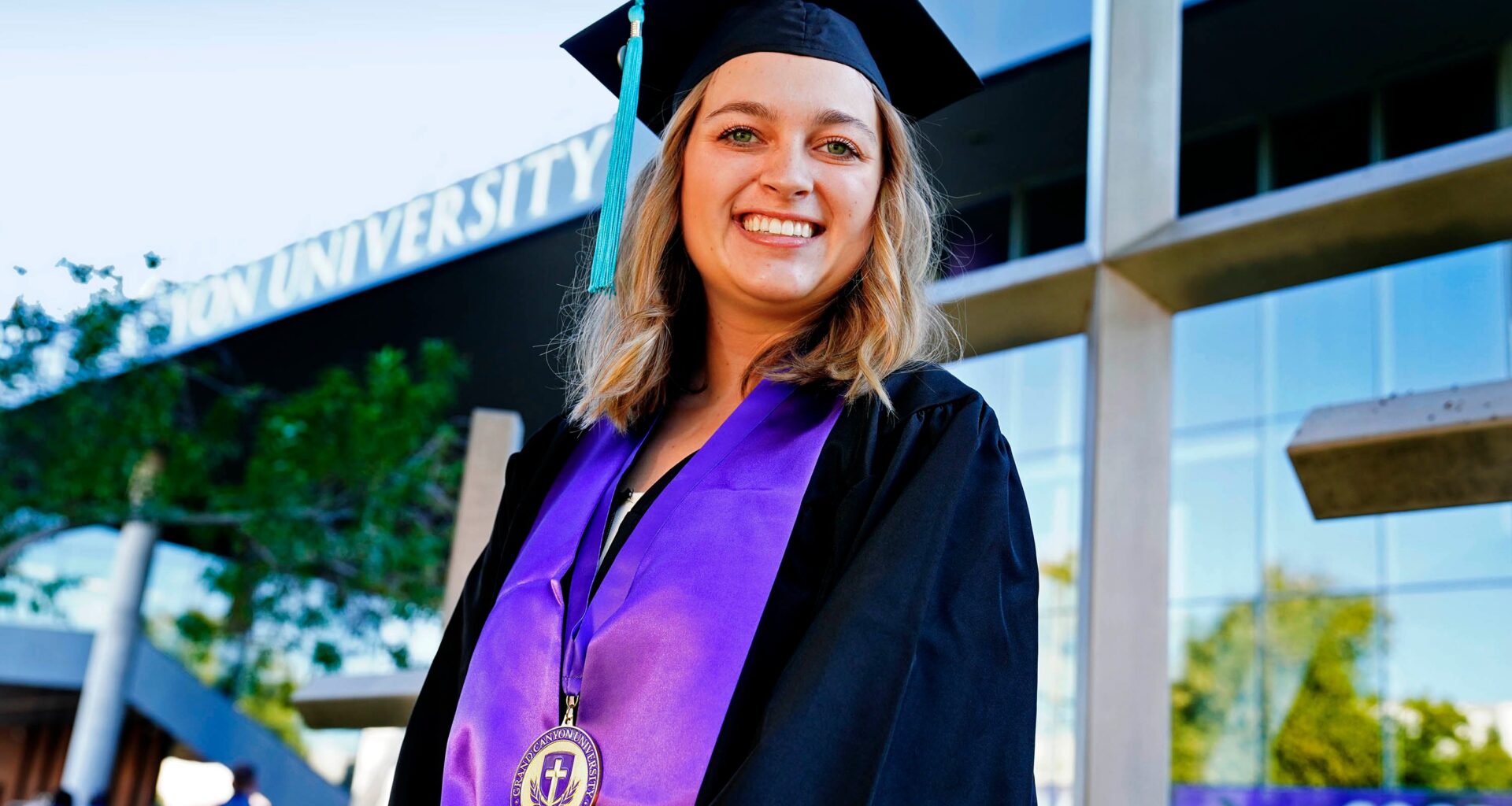 Graduate takes unexpected path to 'be that person' who helps refugees