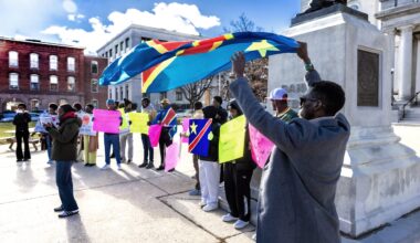 'I can't go back': Local refugees rally for justice in Congo