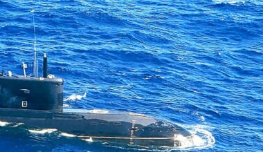 Sous-marin russe : la Marine britannique a traqué le Krasnodar trois jours dans la Manche jusqu’à Ouessant | Le Télégramme