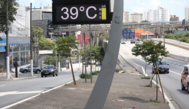 With 35.9°C (96.62°F), the city of São Paulo, Brazil, has recorded the highest December temperature in its history. The city has just entered summer.