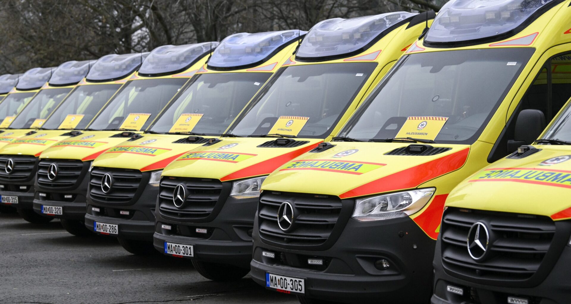 43 State-of-the-Art Ambulances Enter Service Nationwide