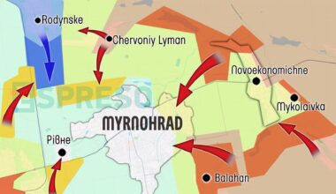 November 29–December 6 live war map: critical escalation at front, encirclement threat for Myrnohrad, Siversk