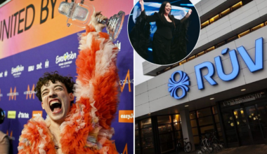 Nemo returns Eurovision trophy & Iceland won't compete in 2026