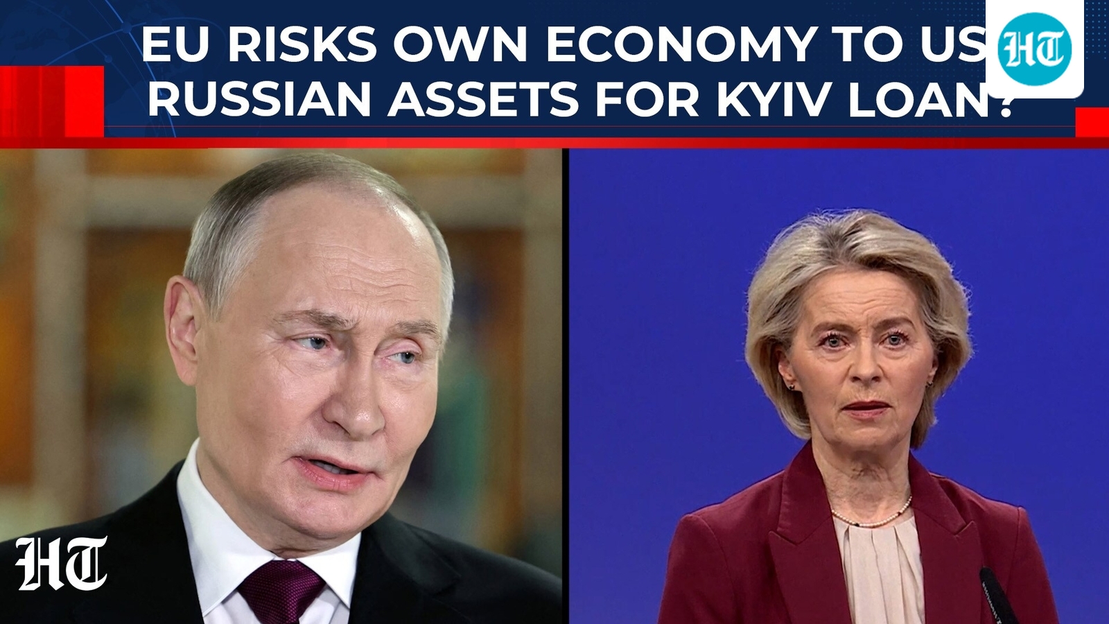 Ursula defends move to use Russian assets for Ukraine reparations loan: EU risks economy for Kyiv?