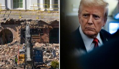 ‘No president is above the law’: Donald Trump sued over $300 million White House ballroom project