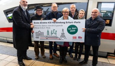 Zum Fahrplanwechsel Direktverbindung ab Berlin auch über Erfurt