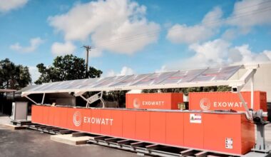 The technology from Exowatt, one of the two companies. Image: Exowatt