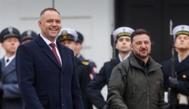 Zelensky hails “very positive” first meeting with Poland’s Nawrocki