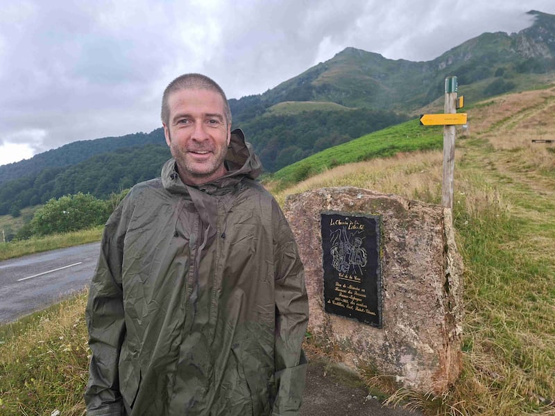Richard Fitzpatrick at Col de la Core
