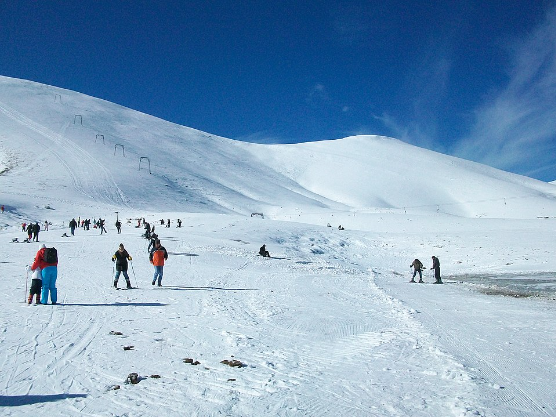 Falakrou snow centre Nth Greece