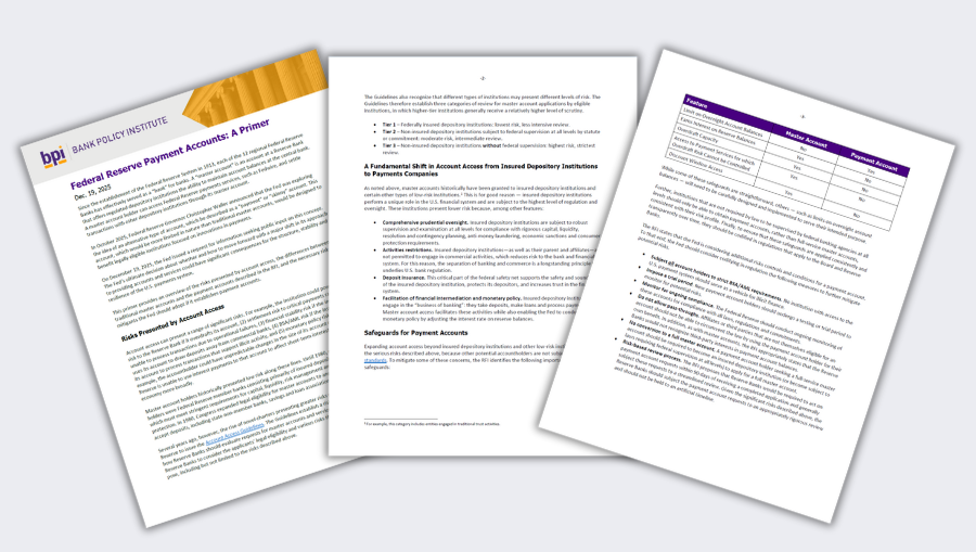 Federal Reserve Payment Accounts: A Primer