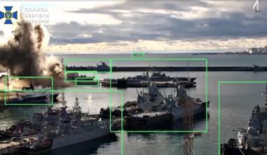 Russia Loses Submarine to Ukrainian Underwater Drone in Unprecedented Attack. The Security Service of Ukraine (SBU) said it used a new underwater drone to strike Russia’s Novorossiysk naval base, sinking a Russian submarine in the process.