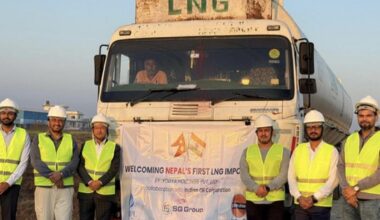Private company starts import and supply of LNG in Nepal