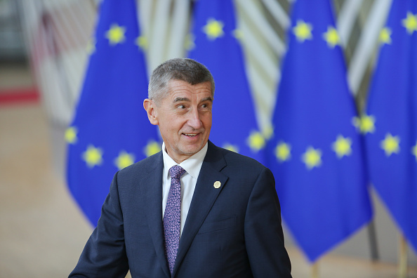 Andrej Babis At European Council