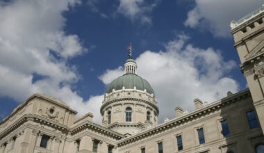 The Indiana State Capitol building in Indianapolis. Photo provided by Getty Images