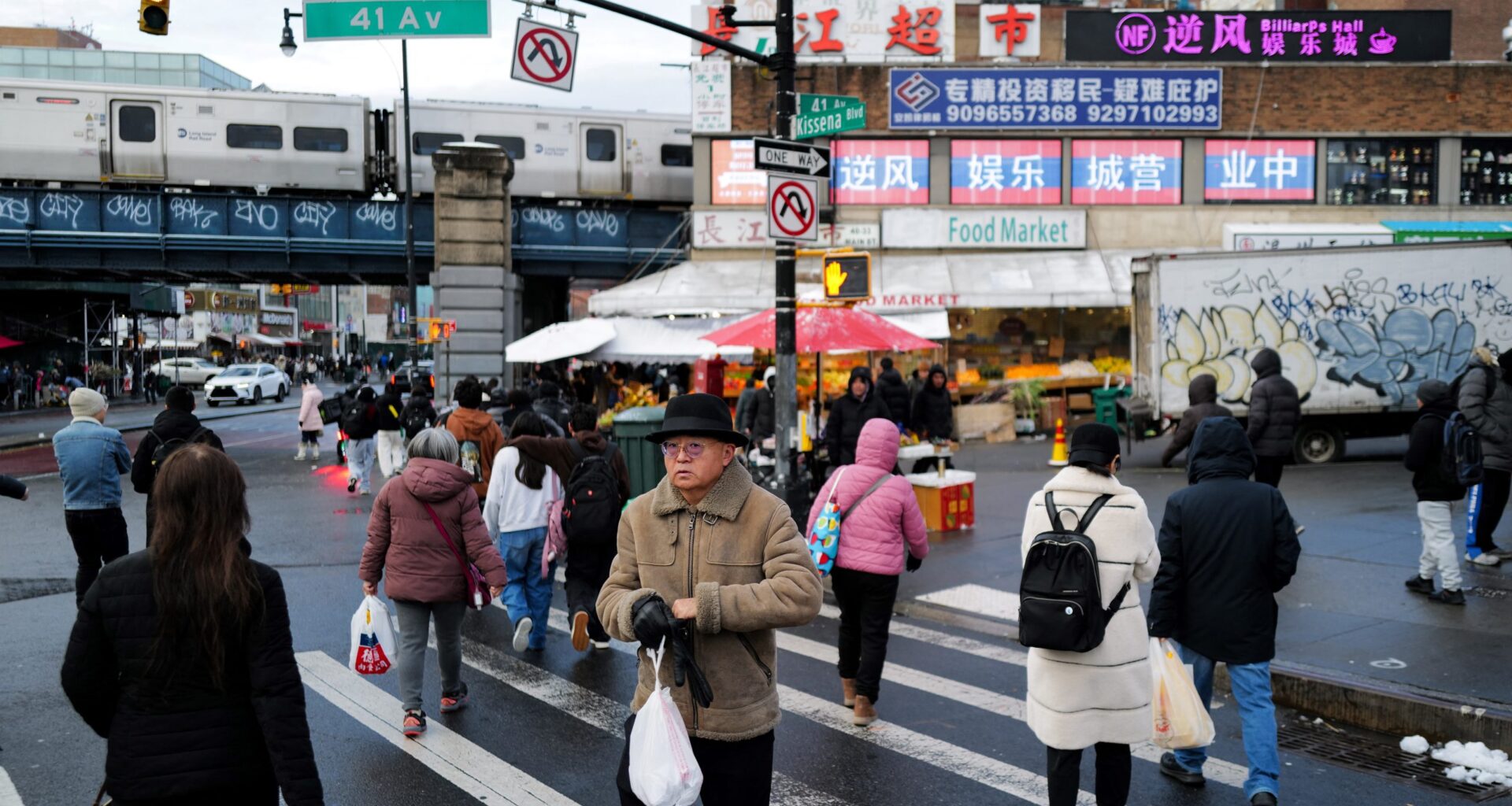 Flushing’s migrant workers find themselves in the crosshairs of NYC Mayor Eric Adams and President Donald Trump