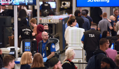 TSA lines are already every travelers' nightmare, but now they are sharing your data with ICE to catch more "illegal" travelers. (Paul Hennesy / Anadolu / Getty Images)