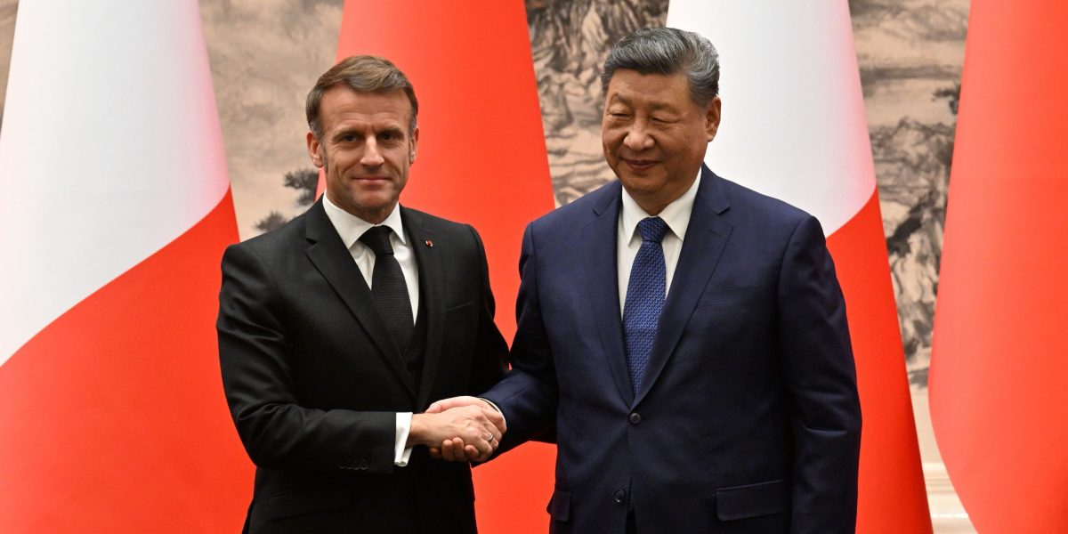 Macron warns EU may hit China with tariffs over trade surplus