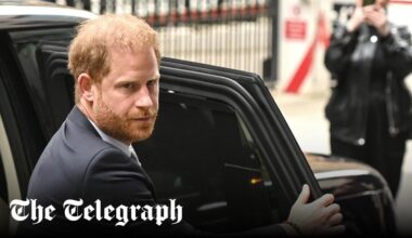 Judge warns Prince Harry and the other six claimants over legal bill in Mail case