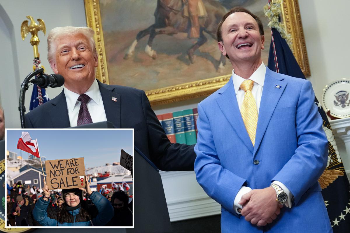 Denmark protests after Trump taps Louisiana Governor Jeff Landry as special Greenland envoy