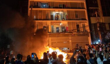 Riots Erupt in Bangladesh After the Killing of a Student Leader