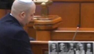 Jewish lawmaker in Romania sparks uproar after removing nationalist images from parli