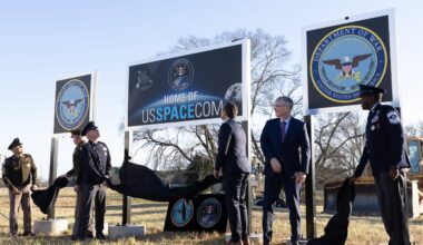 Hegseth Visits Alabama to Tout Future Home of Space Command