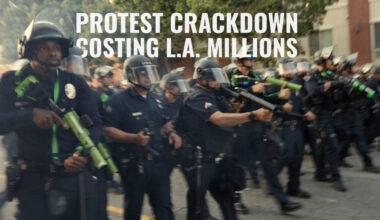 The Crackdown on L.A. Protests is Costing the City Millions.