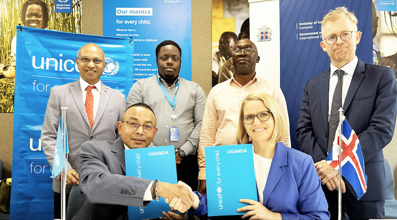 New Iceland–Unicef funding strengthens child and youth Services in Uganda