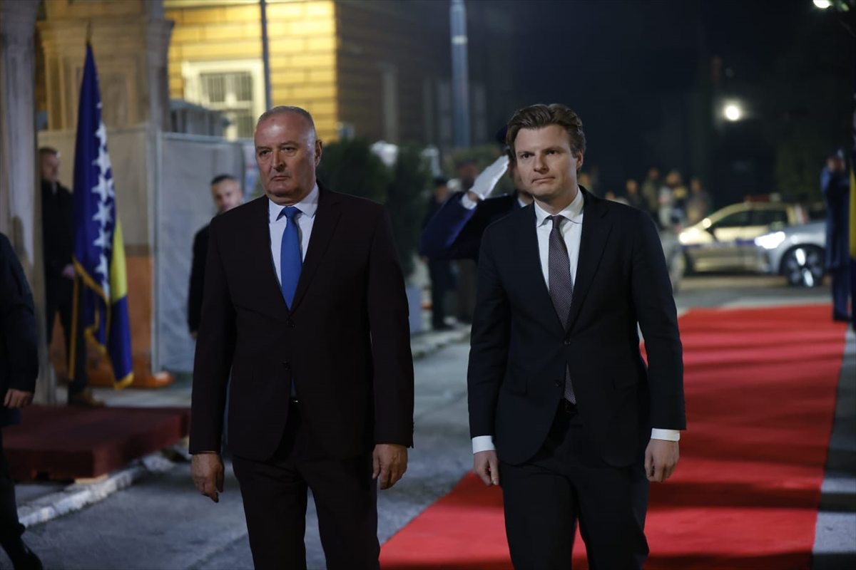 Helez and Brekelmans discuss the Althea Mission and BiH's Membership in the EU and NATO