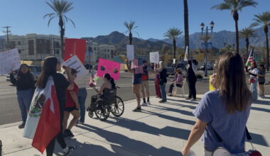 Cathedral City protest draws attention to immigration enforcement concerns