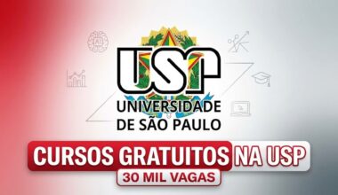 USP (University of São Paulo) opens 30 places in free, 100% online courses on AI, marketing, data, leadership, and neurodiversity. See areas of study, deadlines, and how to register.