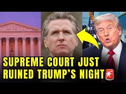 The Supreme Court Just Dropped A SURPRISE BOMB On Trump