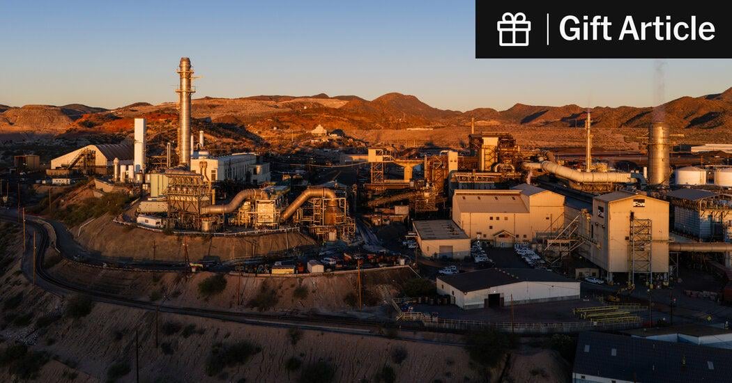 A Top Source of Lead Pollution Faced Tighter Rules. Then Trump Intervened. | The president exempted a copper smelter in Arizona from air-quality rules. An E.P.A. official guided the company that sought the exemption, emails show.