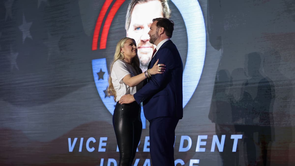 Charlie Kirk’s widow endorses JD Vance as MAGA infighting rages