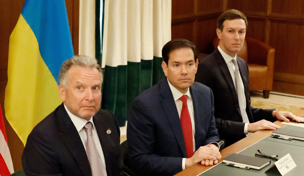 Steve Witkoff, Marco Rubio a Jared Kushner