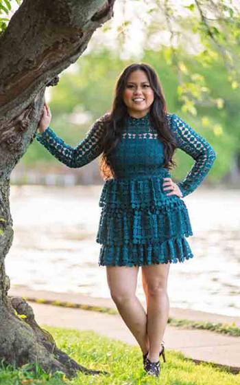 Joanna Mae Marshallsay posing for a photo.