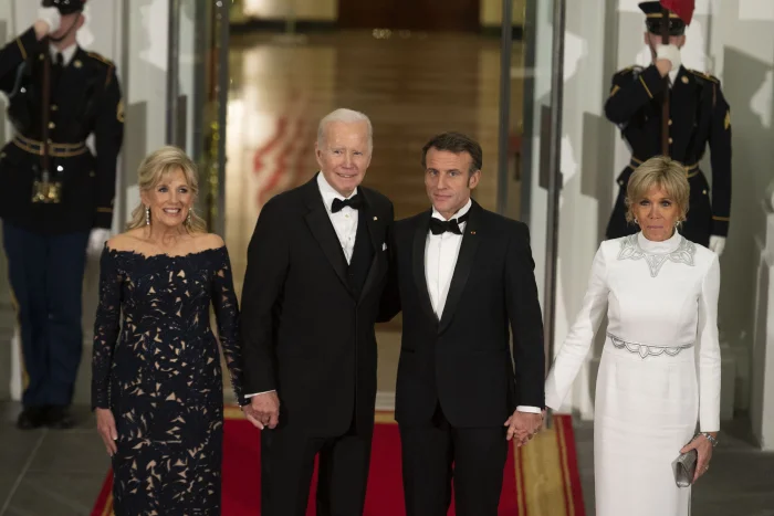 Joe Biden hosts Emmanuel Macron for first state dinner Joe Biden hosts Emmanuel Macron for first state dinner
