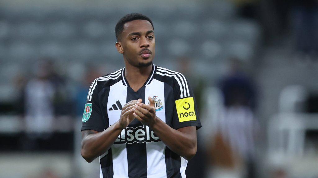 Newcastle United midfielder Joe Willock