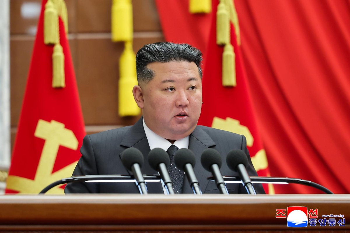 Kim Jong Un touts defense policy, overseas troop deployment at key party meeting