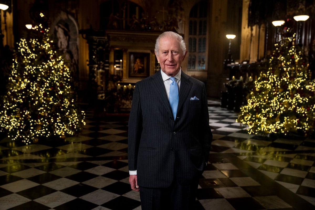 King Charles’s Christmas broadcast will be staged outside a royal residence