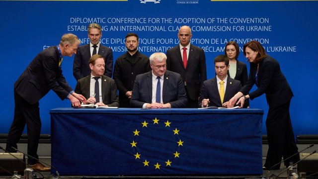 Ukraine, Moldova, Netherlands first to sign convention for compensating Ukraine