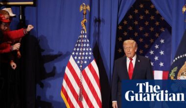 Trump attacks old foe Biden – but presidential parallels hard to avoid