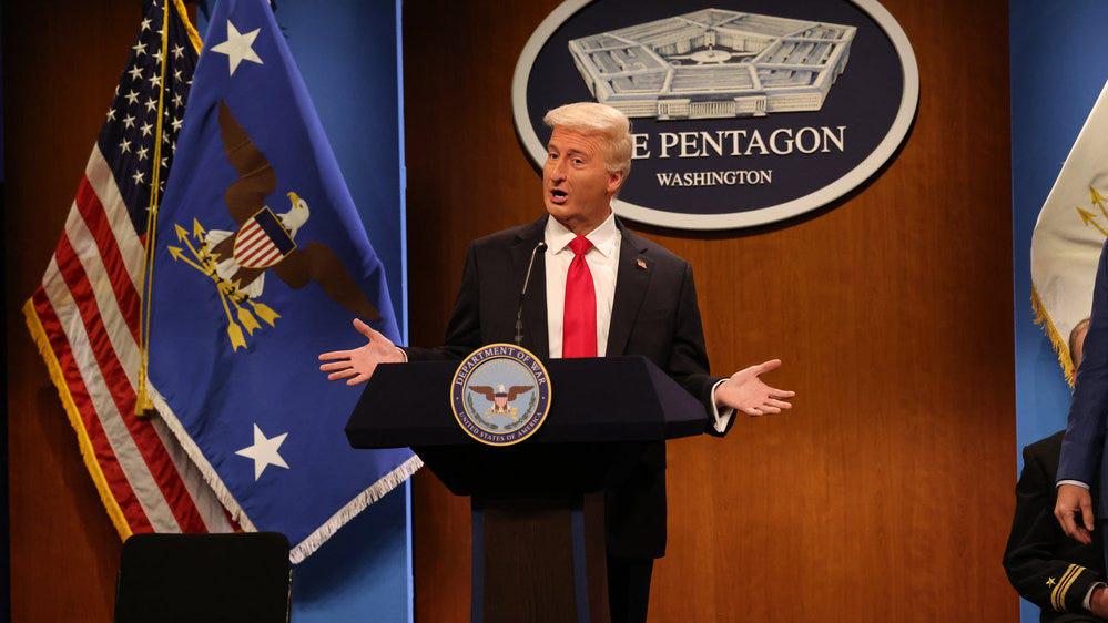 'SNL' Cold Open Skewers Trump Over New Jeffrey Epstein Photos
