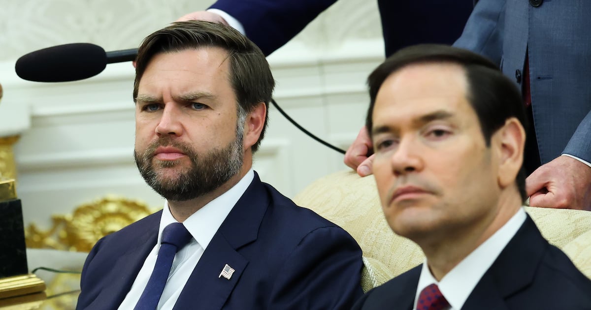 Little Marco Hammered by 2028 Rival JD Vance for Cringeworthy Vanity Fair Photo