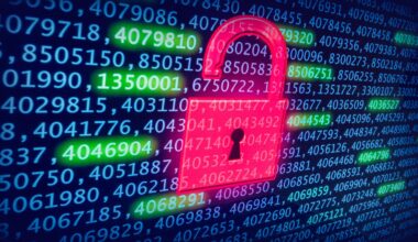 An open lock depicting a data breach