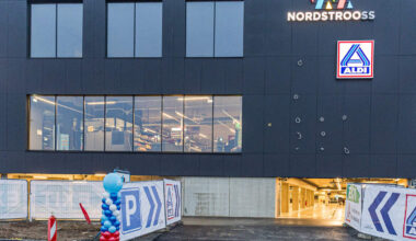 Aldi remains in Marnach, but is moving to a new space in Block C of the Nordstrooss Shopping Mile.