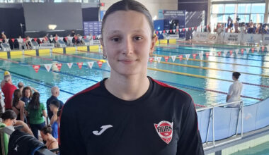Larisa Utiu, del Rivas Natación, séptima de España en 50 braza