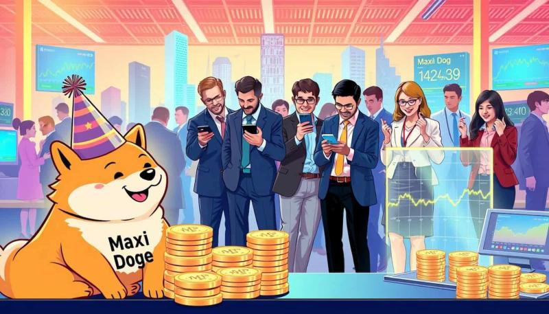 Best crypto presale momentum grows as Maxi Doge attracts contributors